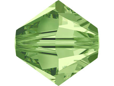 Swarovski Xilion Bicone 5328 Doppelkegel Perlen 3mm Peridot